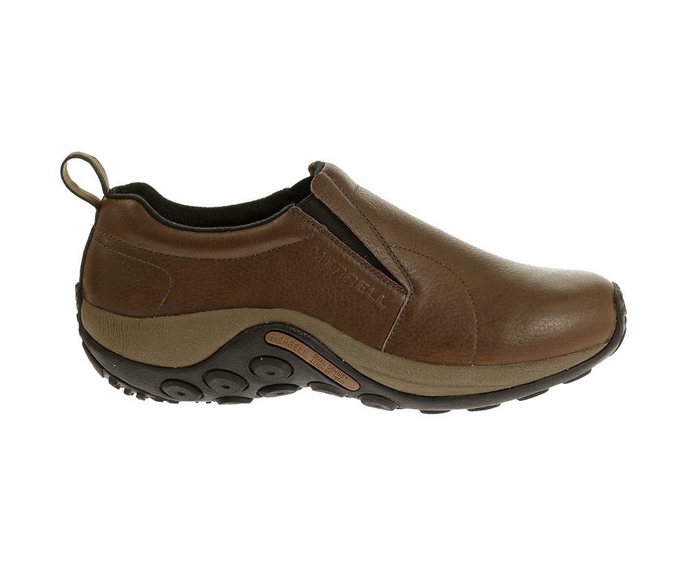 Merrell Slip Ons Brown - Jungle Moc - Mens 89SYVIMLT